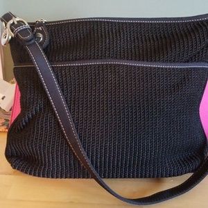 Like New THE SAK Crochet Hobo Bag